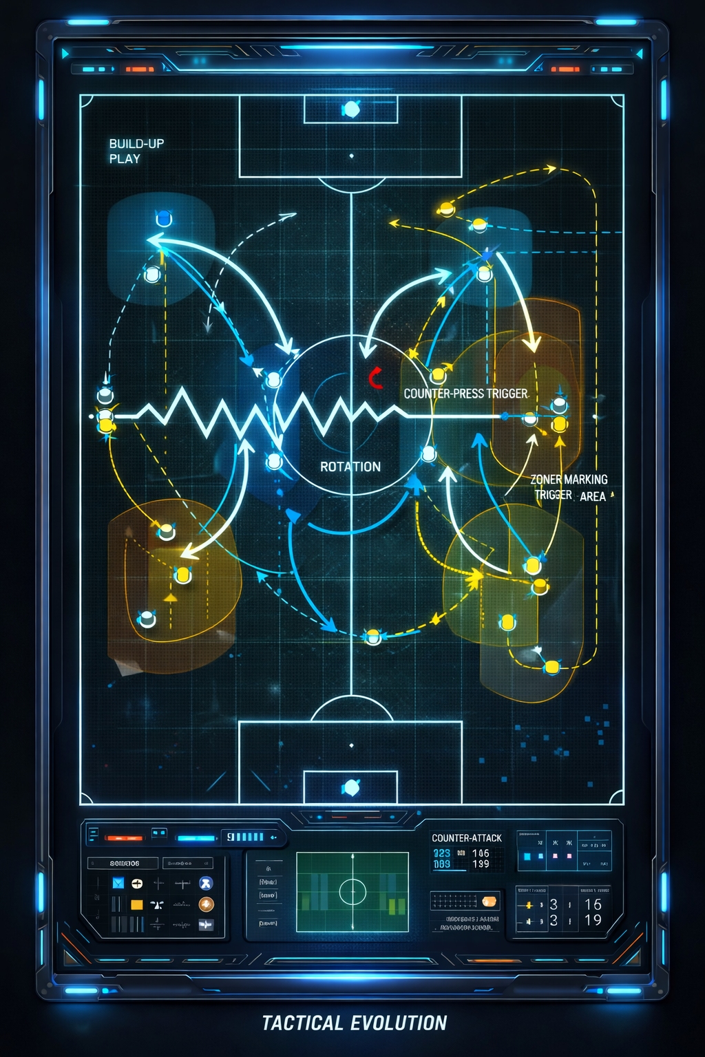 Wie knackt man einen tiefen Block im 4-2-3-1?