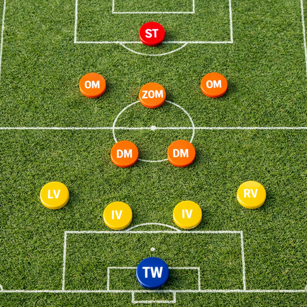 Wie funktioniert die 4-2-3-1 Formation wirklich?
